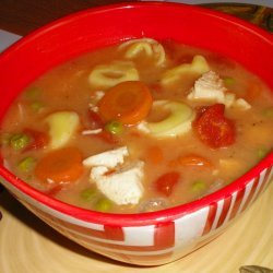 Chicken Tortellini Soup