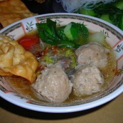 Indonesian Meatballs  Bakso