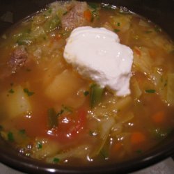 Winter Borscht With Brisket