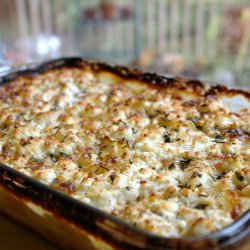 Potato and Goat Cheese Gratin