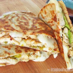 Chicken and Jalapeño Quesadillas