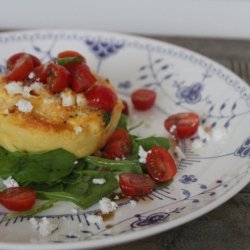 Twice-Baked Goat Cheese Souffles