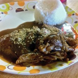 Chicken Mole with Chipotles