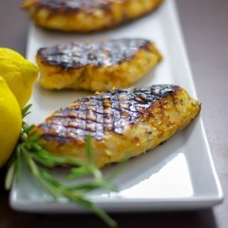 Grilled Lemon-Honey Chicken Breasts