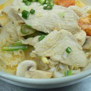 Chicken Coconut Noodle Bowl