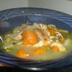 Kitchen Sink Chicken Soup