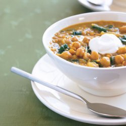 Chickpealentil And Bean Soup