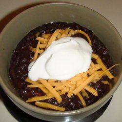 Spicy Black Bean Chili