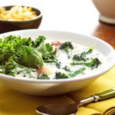 Smoky Broccoli-potato Soup With Greens