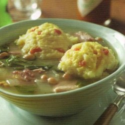 Black-eyed Pea Soup With Cheddar Dumplins