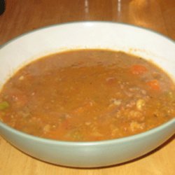 Sausage And Lentil Soup