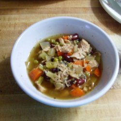 Slow Cooker Turkey Vegetable Soup