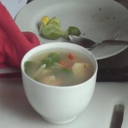 Thai Hot And Sour Prawn Soup - Tom Yam Goong