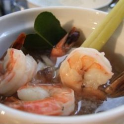 Tom Yum Gung Shrimp In Hot Lime Broth