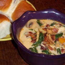 Kickin' Creamy Chicken Soup