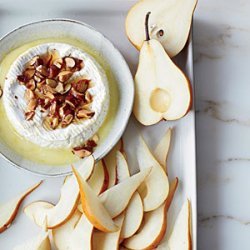 Baked Camembert with Pears