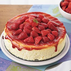 Ricotta Cheesecake with Strawberries