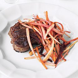 Steak with Root Vegetables