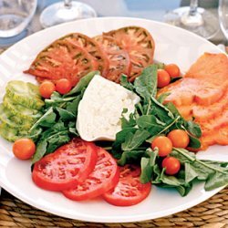 Heirloom Tomatoes with Burrata