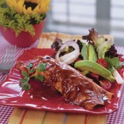 Chicken-and-Black Bean Enchiladas