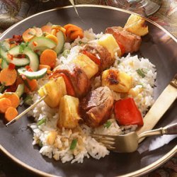 Pork-and-Pineapple Kebabs