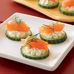 Northwest Salmon Canapes