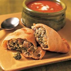 Broccoli-Sausage Calzones