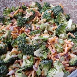 Skinny Broccoli Salad