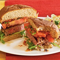 Lamb Burgers with Sun-Dried Tomato Aioli