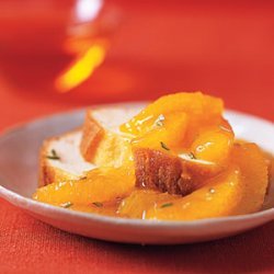 Pound Cake with Oranges, Honey, and Rosemary