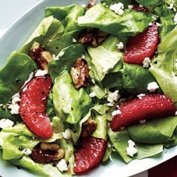 Grapefruit, Walnut, and Feta Salad