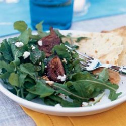 Roasted Fig and Arugula Salad