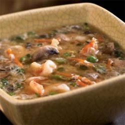 Shrimp and Egg Flower Soup