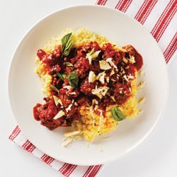 Italian-Style Beef with Polenta