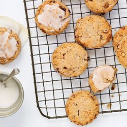 Toasted Almond and Cherry Scones