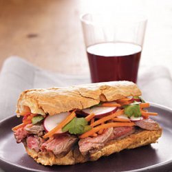 Banh Mi–Style Roast Beef Sandwiches