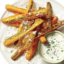 Fried Zucchini Straws