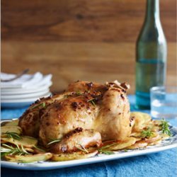 Tuscan Roast Chicken With Potatoes