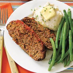 Meatloaf with Mozzarella, Mushrooms and Pepperoni