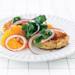 Tortilla-Crusted Cod Cakes