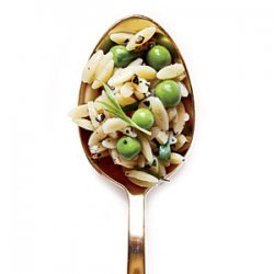 Orzo with Tarragon and Peas