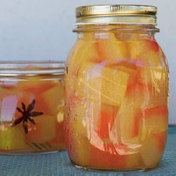 Pickled Watermelon Rind