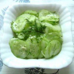 Gurken Salat (Cucumber Salad)