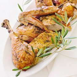 Roast Turkey with Wine and Herbs