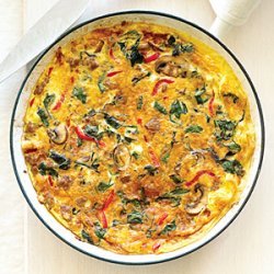 Swiss Chard and Sausage Frittata