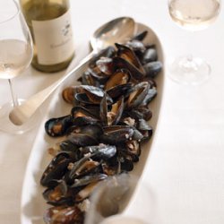 Mussels with Sausage and Thyme