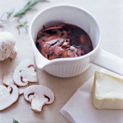 Mushroom-Red Wine Sauce