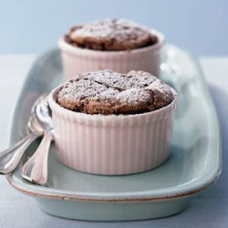 Individual Chocolate Souffle Cakes