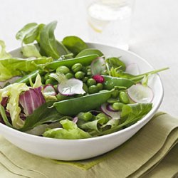 Triple Pea Salad With Creamy Tarragon Dressing