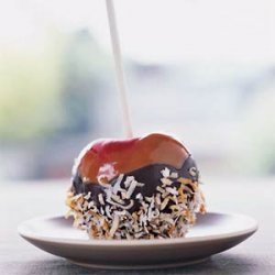 Chocolate-Coconut Caramel Apples